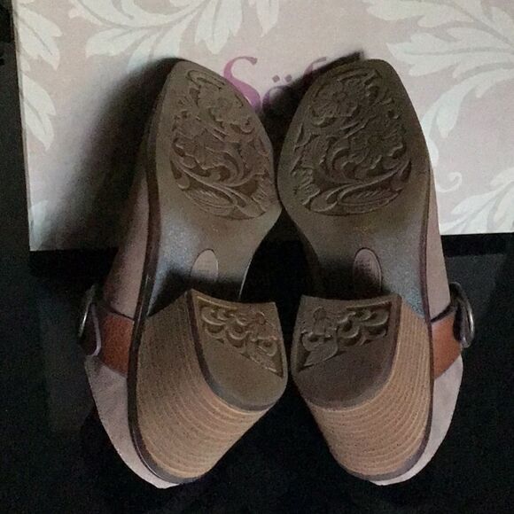 New Söfft Corey belted leather clog brown 37 - Picture 5 of 9